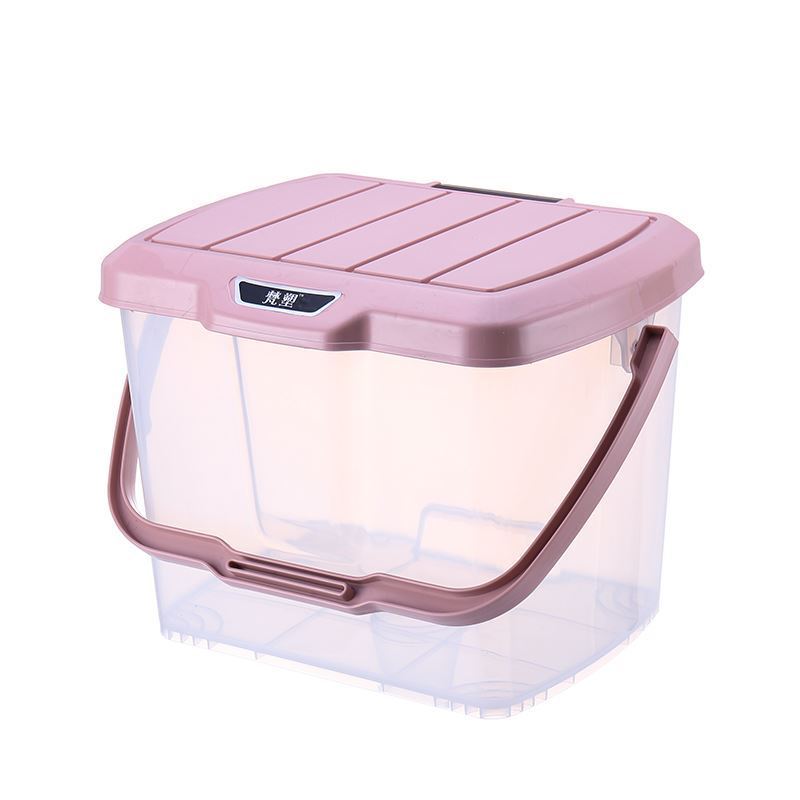 Large, transparent pink cap